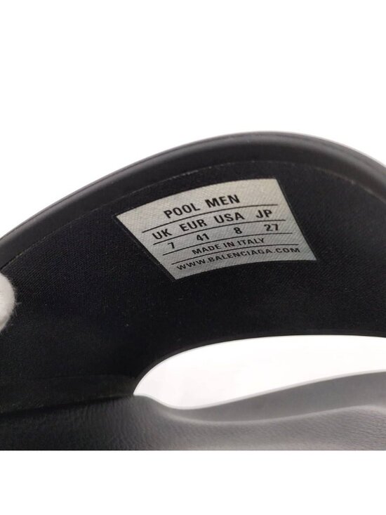 Balenciaga Poolside Sandals Black